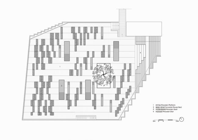 BIM建筑|城市之中的一抹抹绿意：莳植平台和体验馆 / 墨照建筑设计事务所