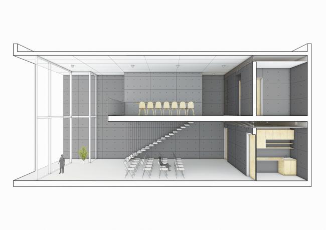 BIM建筑|城市之中的一抹抹绿意：莳植平台和体验馆 / 墨照建筑设计事务所