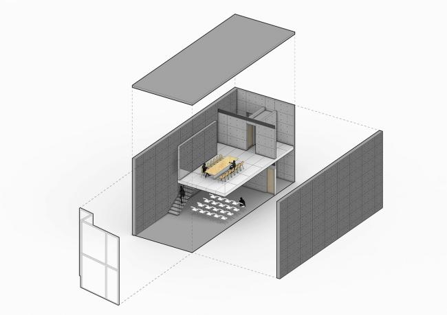 BIM建筑|城市之中的一抹抹绿意：莳植平台和体验馆 / 墨照建筑设计事务所