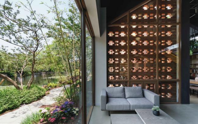 BIM建筑|在记忆与盼望之间：华东师范年夜学丽娃河畔书吧补葺 / 上海日清建筑设计