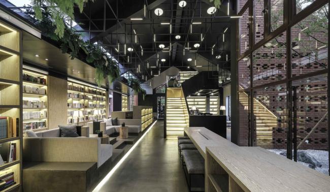 BIM建筑|在记忆与盼望之间：华东师范年夜学丽娃河畔书吧补葺 / 上海日清建筑设计