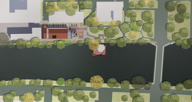 BIM建筑|在记忆与盼望之间：华东师范年夜学丽娃河畔书吧补葺 / 上海日清建筑设计