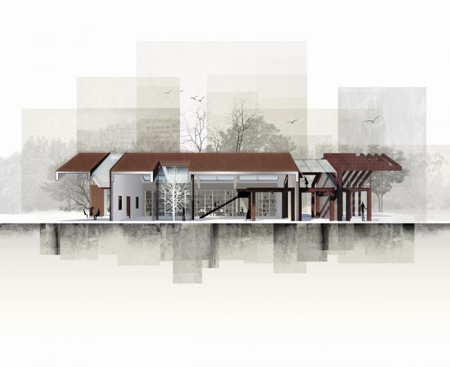 BIM建筑|在记忆与盼望之间：华东师范年夜学丽娃河畔书吧补葺 / 上海日清建筑设计