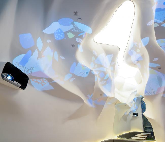 BIM建筑|凝固的海水与游动的珊瑚——Blufish盈科店 / SODA建筑师事务所