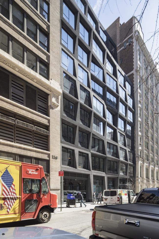 BIM建筑|立体派艺术融进汗青街区：纽约东22街121号公寓 / OMA