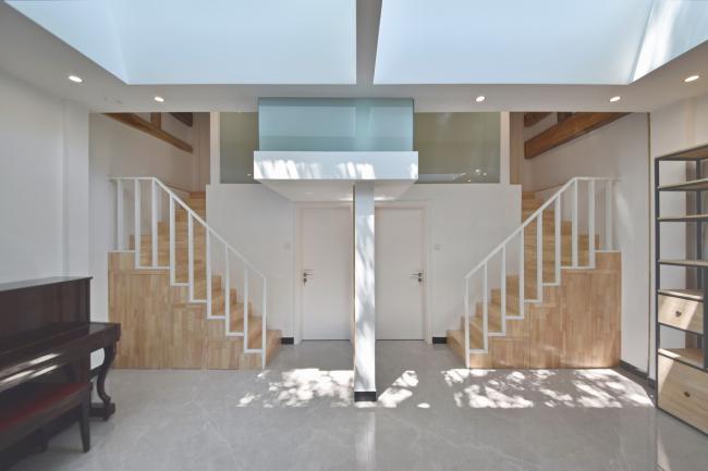 BIM建筑|50㎡的六口之家，胡同年夜杂院里当地居平易近的改良策略 / 清筑建筑