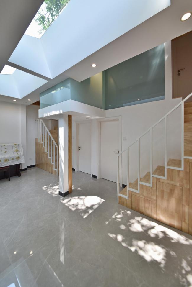 BIM建筑|50㎡的六口之家，胡同年夜杂院里当地居平易近的改良策略 / 清筑建筑