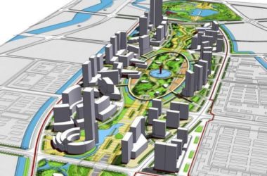 Sketchup规划模型|超高层城市规划设计，现代风格-BIM建筑网