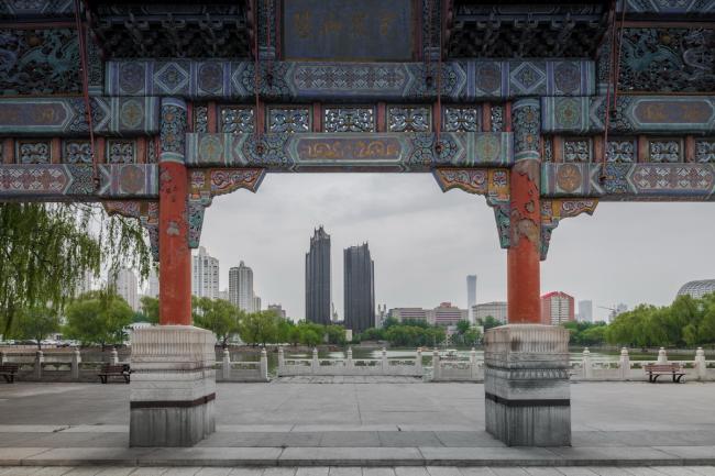 BIM建筑|摄影分享：北京中心公园广场 / 杨斌