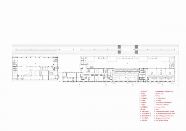 BIM建筑|金色白桦林涌起的连绵的海浪：呼伦贝尔海拉尔机场扩建工程 / 中国建筑设计院一合建筑设计研讨中间U10