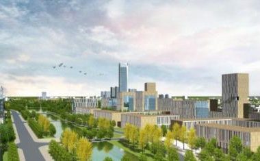 Sketchup规划模型|城市规划，现代风格，多层高层混合-BIM建筑网