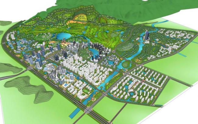 Sketchup规划模型|多高层混合，城市规划，现代风格