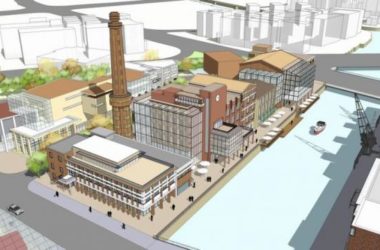 Sketchup规划模型|多层老厂房区域改建规划，新古典风格-BIM建筑网