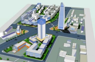 Sketchup规划模型|多高层混合，城市道路规划，现代风格-BIM建筑网