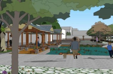 Sketchup规划模型|村庄规划，中式风格-BIM建筑网