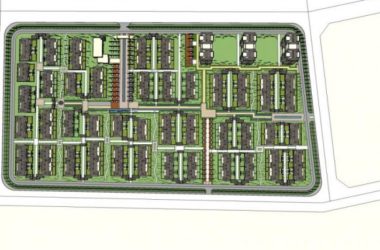 Sketchup规划模型|高层住宅小区规划，现代风格-BIM建筑网