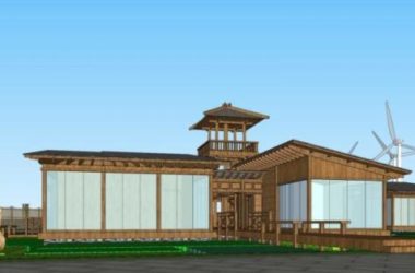 Sketchup规划模型|公园规划，现代风格-BIM建筑网
