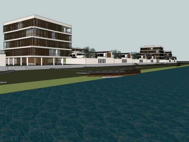 Sketchup规划模型|中心区规划，住宅规划，民居规划，现代风格