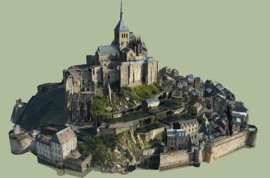 Sketchup规划模型|城堡小镇，规划，古典风格-BIM建筑网