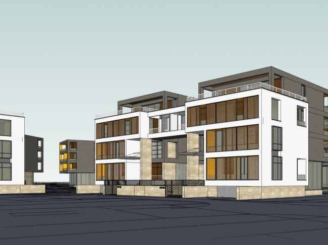 Sketchup别墅模型|别墅，花园洋房，现代风格