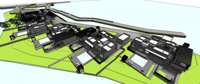 Sketchup别墅模型|别墅，新中式风格