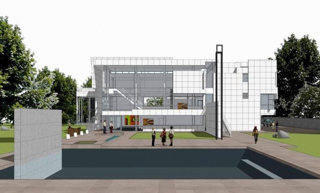 Sketchup别墅模型|独栋别墅，现代风格