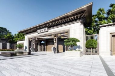 Sketchup别墅模型|别墅，中式风格，花园洋房-BIM建筑网