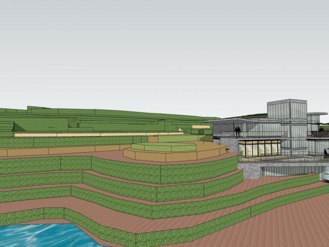 Sketchup别墅模型|独栋别墅，现代风格