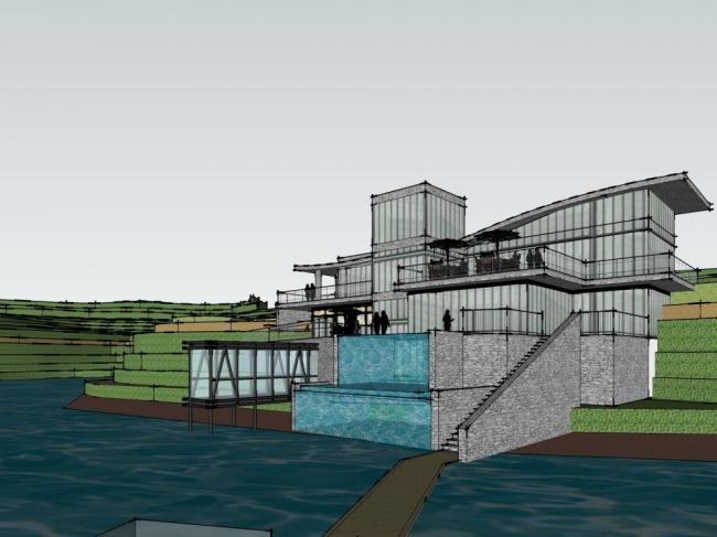 Sketchup别墅模型|独栋别墅，现代风格