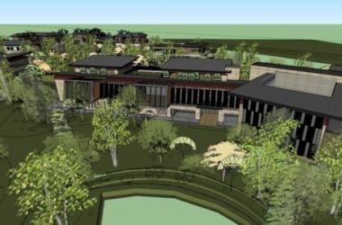 Sketchup别墅模型|联排别墅,别墅群,现代风格-BIM建筑网