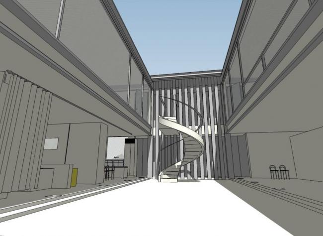 Sketchup别墅模型|独栋别墅，现代风格，多层，室内，家装，客厅，卧室，居住建筑