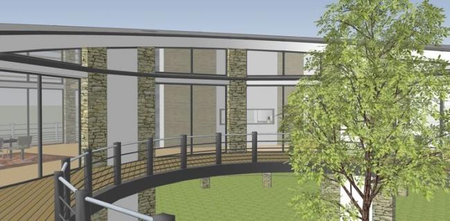 Sketchup别墅模型|独栋别墅，山地，现代风格，住宅设计