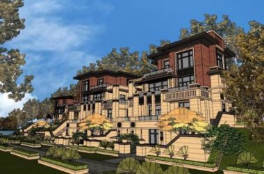 Sketchup别墅模型|双拼别墅，洋房，欧式风格-BIM建筑网