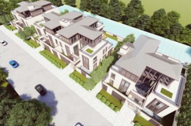 Sketchup别墅模型|联排别墅,现代风格-BIM建筑网