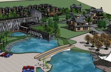 Sketchup别墅模型|欧式别墅,古典风格,会所,规划-BIM建筑网