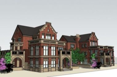 Sketchup别墅模型|独栋别墅,英式古典风格-BIM建筑网