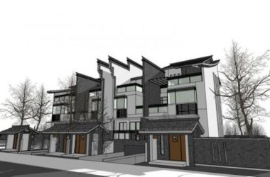 Sketchup别墅模型|徽派独栋别墅,中式风格-BIM建筑网