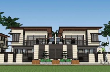 Sketchup别墅模型|绿地三亚悦澜湾,新亚洲,大院别墅-BIM建筑网