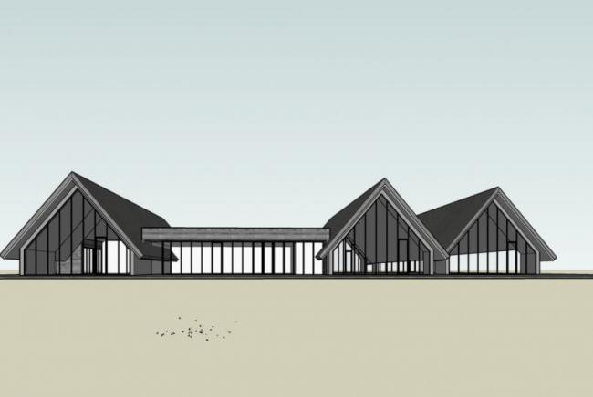 Sketchup别墅模型|小木屋，别墅，现代风格