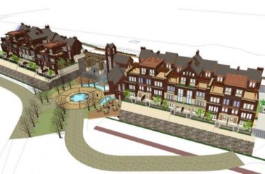 Sketchup别墅模型|联排别墅,叠拼别墅,英式古典风格-BIM建筑网