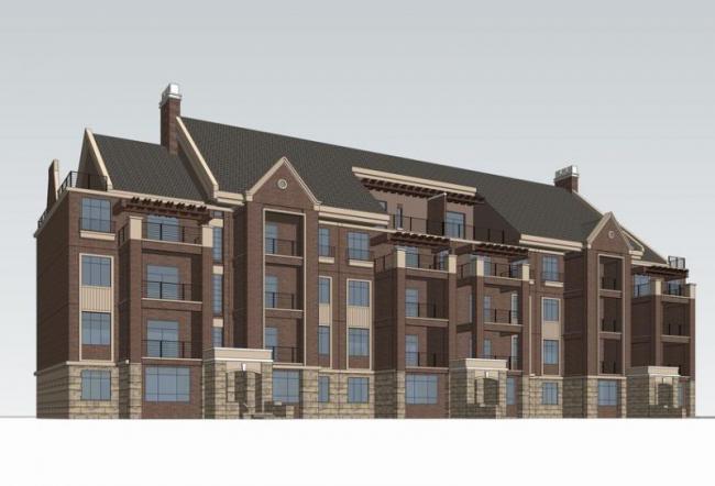 Sketchup别墅模型|叠拼别墅，英式古典风格