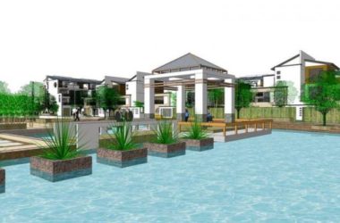 Sketchup别墅模型|别墅群，新中式风格-BIM建筑网