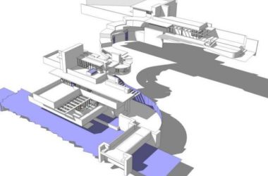 Sketchup别墅模型|多层流水别墅,现代风格-BIM建筑网