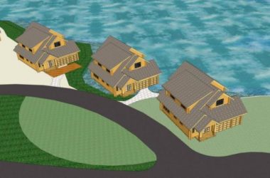 Sketchup别墅模型|别墅群，美式风格，古典风格-BIM建筑网