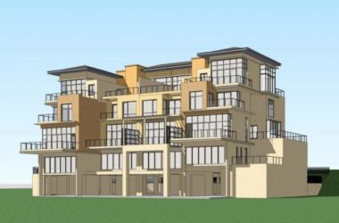 Sketchup别墅模型|双拼别墅，叠拼，现代风格-BIM建筑网