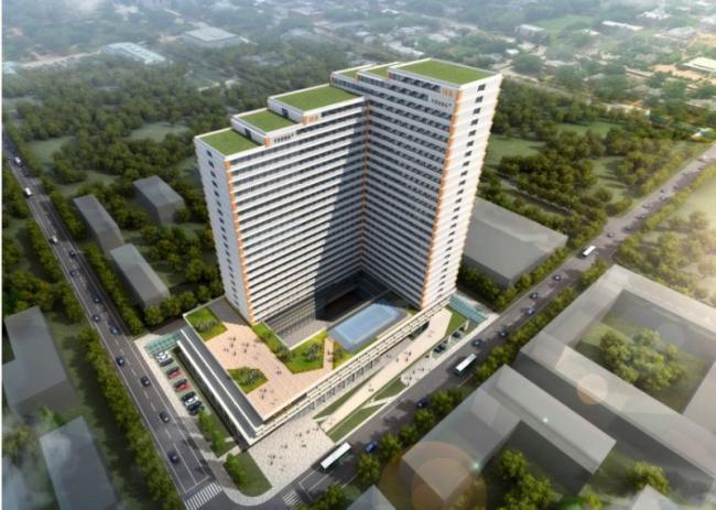 Sketchup别墅模型|高层办公楼，现代风格