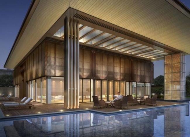 Sketchup别墅模型|别墅，现代风格，花园洋房