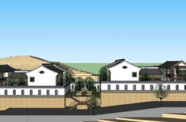 Sketchup别墅模型|别墅，中式风格-BIM建筑网