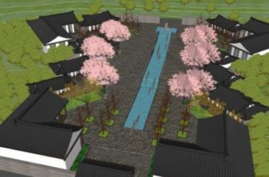 Sketchup别墅模型|别墅，中式风格-BIM建筑网