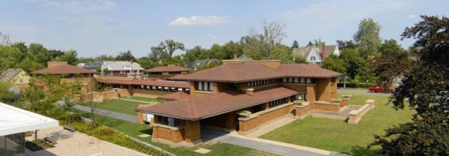 Sketchup别墅模型|叠拼别墅，现代风格，赖特，马丁别墅